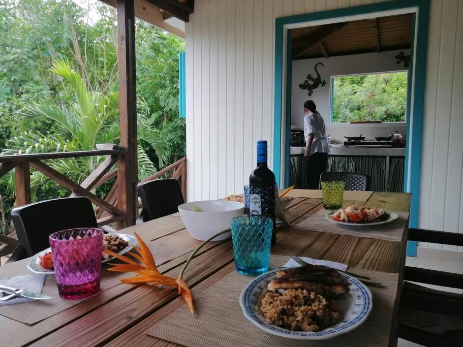 Mi Hermosa - Casa Islena A 70 Metros De La Playa Archibolds Buitenkant foto